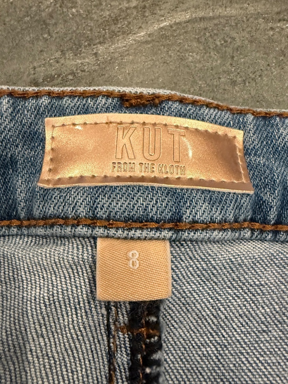 KUT from the Kloth Stella High Rise Flare Jeans – Bomb Pop – Size 29 - Picture 4 of 4